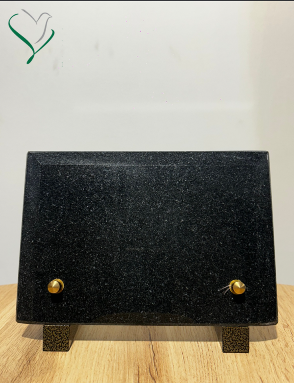 plaque noir vide