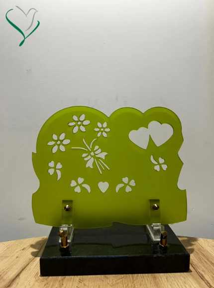 plaque verte