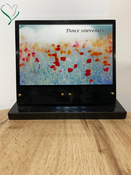 plaque coquelicot