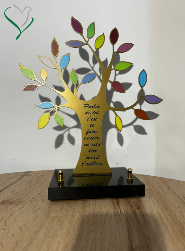 arbre doré