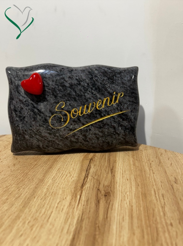 plaque coussin souvenirs